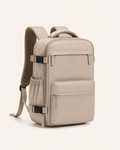 Sac à dos cabine compact beige à compression sous vide format Small