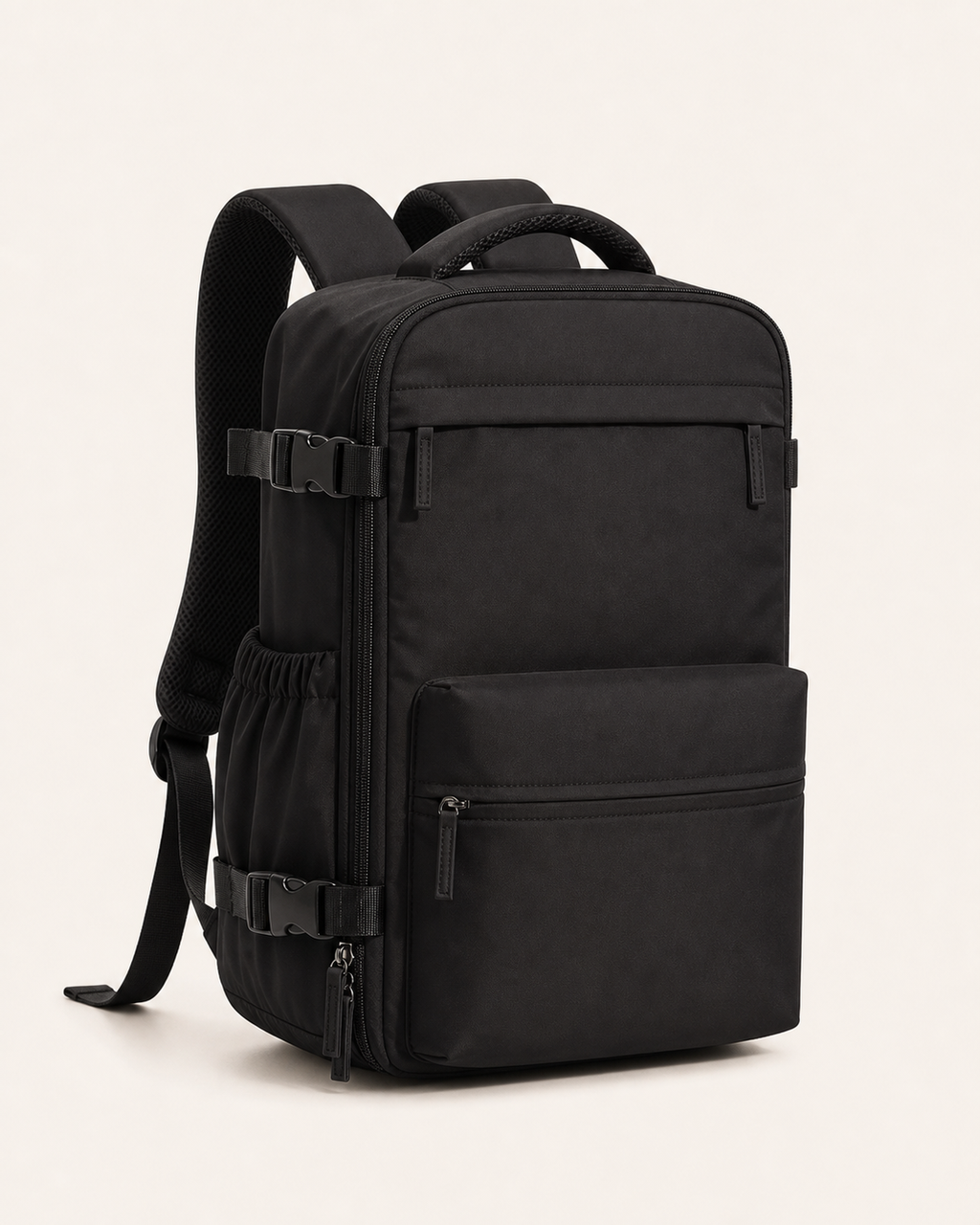 Sac à dos cabine compact noir à compression sous vide format Small