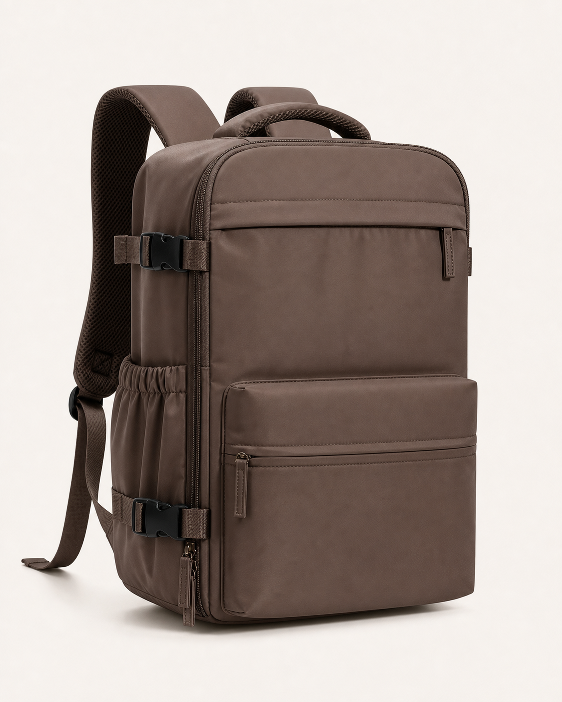 Sac à dos cabine ultra léger marron à compression sous vide